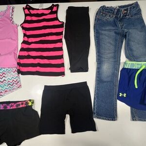 Girls clothing lot *the jeans are sold. All other items included.
